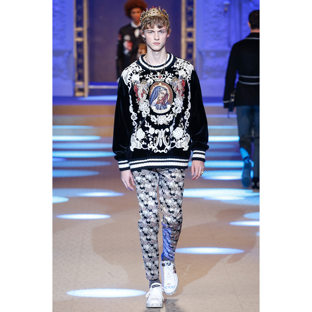 DG men Fall18 - Ricamificio Paolo Italy - The Italian Embroidery